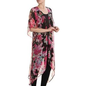 BETSY JOHNSON / KIMONO LONG FLORAL